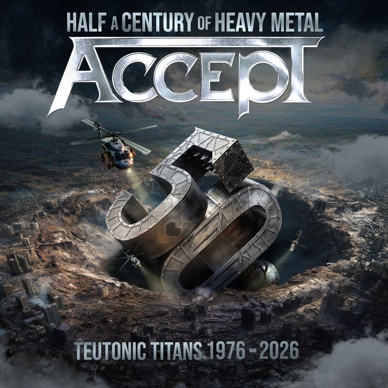 Teutonic Titans 1976-2026 von Accept - 2-LP (Gatefold)