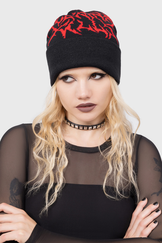 Ice Nine Kills by Killstar Gothic Beanie - Logo Beanie - black