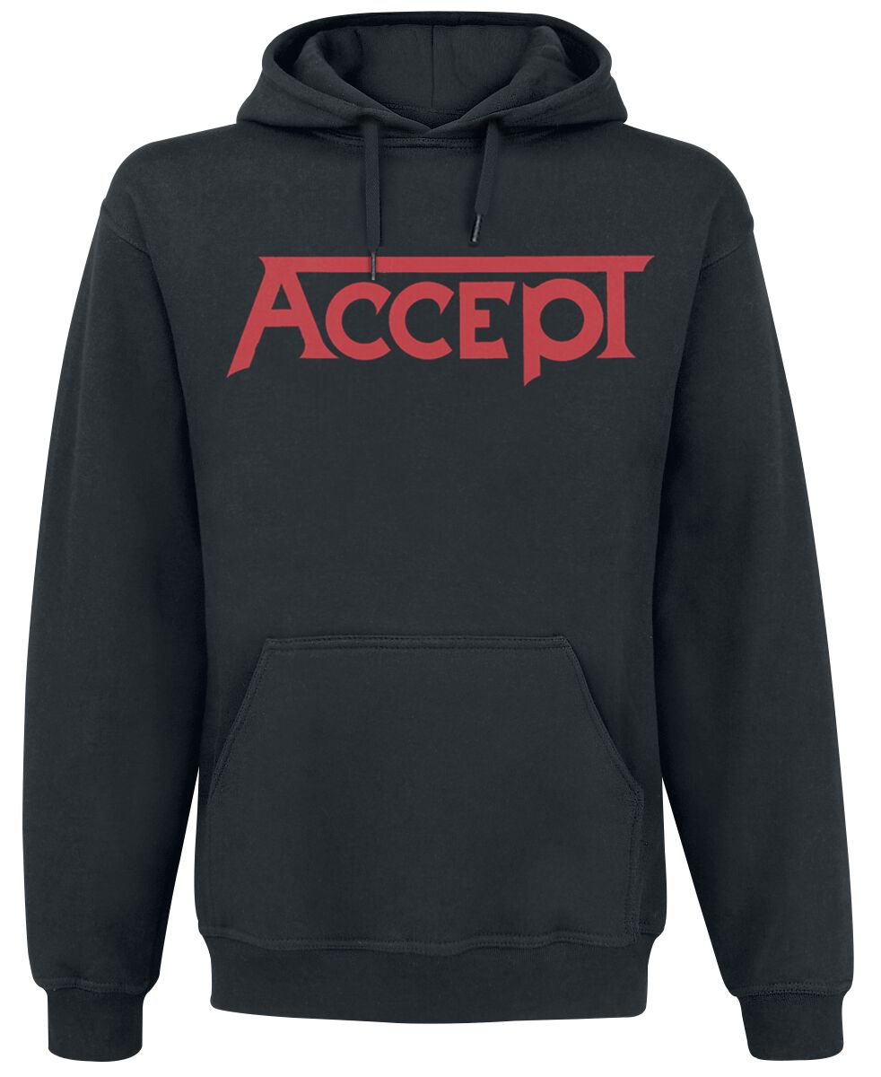 Accept Metal Heart Hooded sweater black