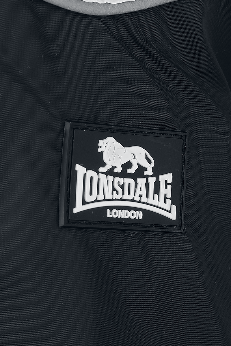 Lonsdale London SKERRAY Windbreaker schwarz weiß - 24.62% Rabatt