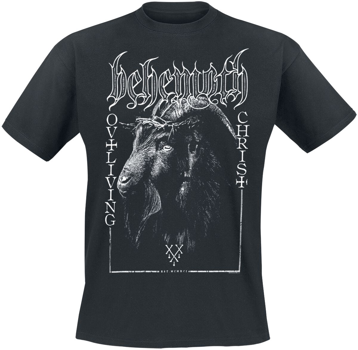 Behemoth 33 Goat T-Shirt schwarz in L BEHEA029