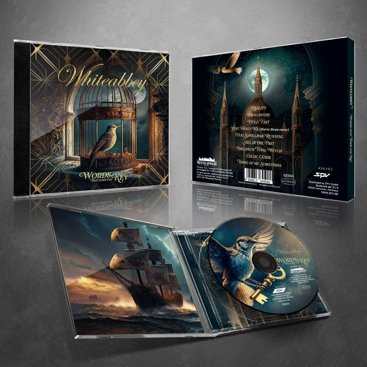 4056813645002 - Words that form the key - Whiteabbey (CD)