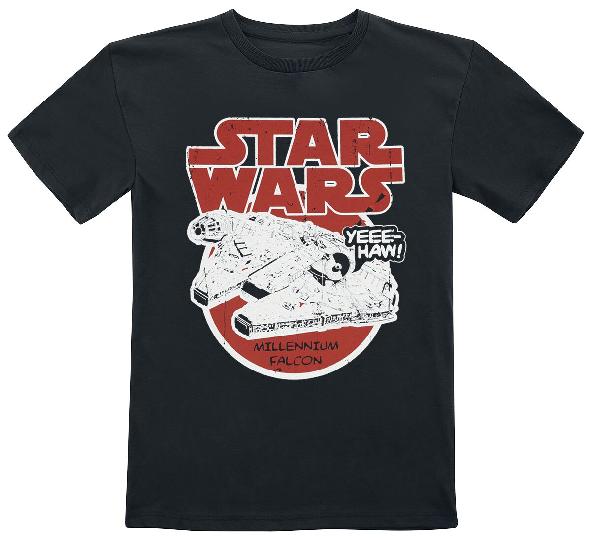 Star Wars Kids - Millenium Falcon T-Shirt black