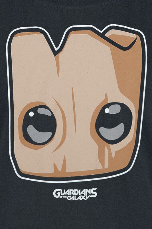 Frauen Bekleidung - Game - Groot Cute Face | Guardians Of The Galaxy T-Shirt