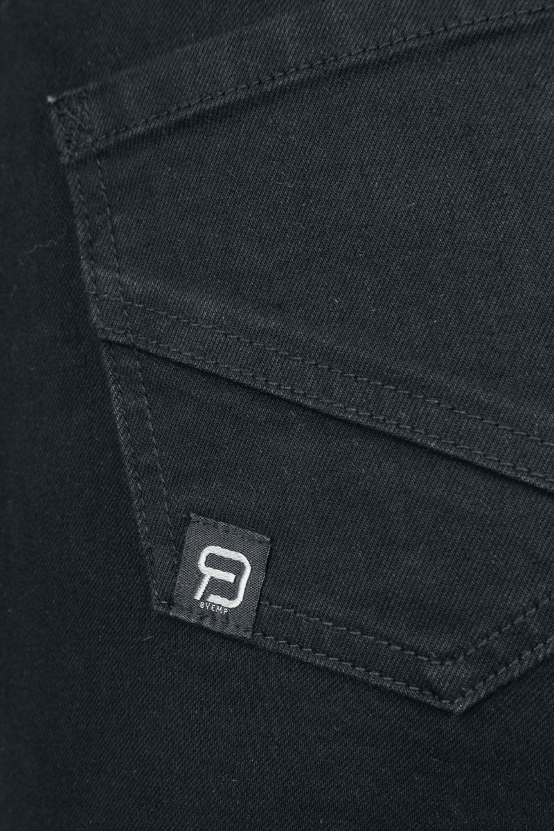 Thumbnail - RED by EMP Jil - Schwarze Jeans mit leichter Waschung Jeans schwarz in W31L32