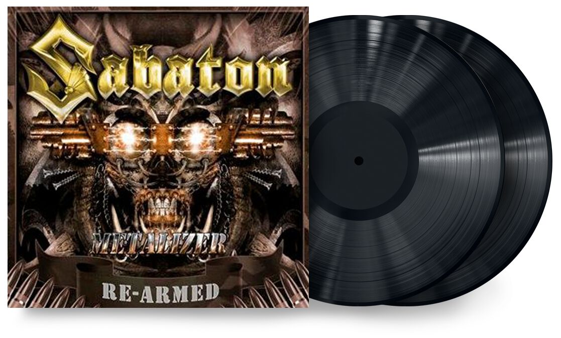 Metalizer Re-armed LP schwarz von Sabaton