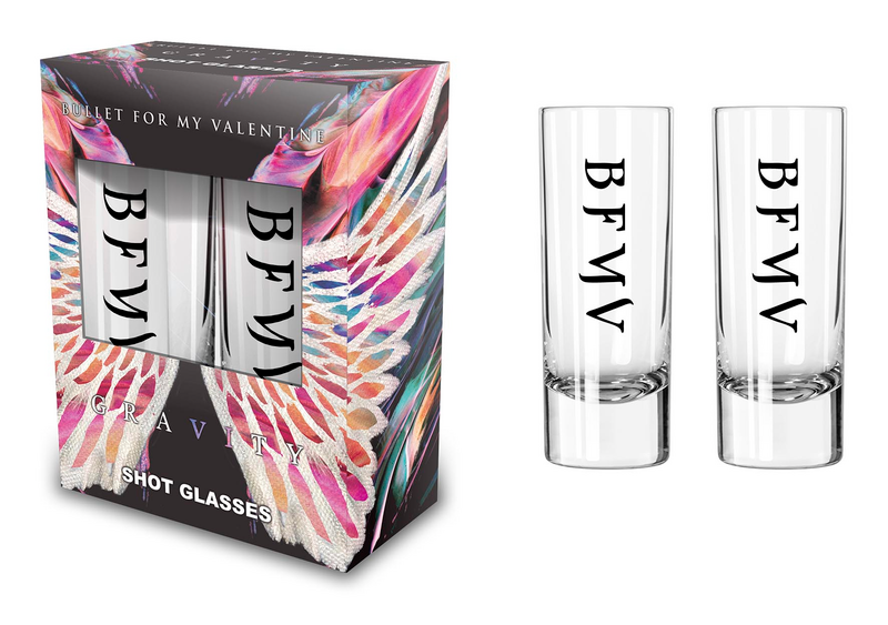 Bullet For My Valentine  Shot Glasses Set - Gravity - transparent