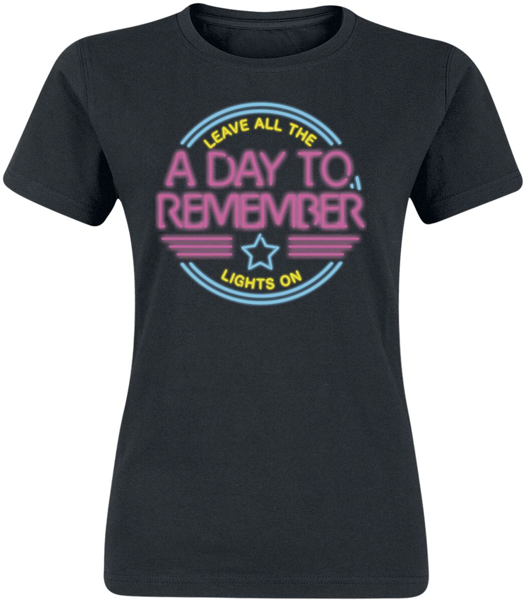 A Day To Remember Leave All The Lights On T-Shirt black