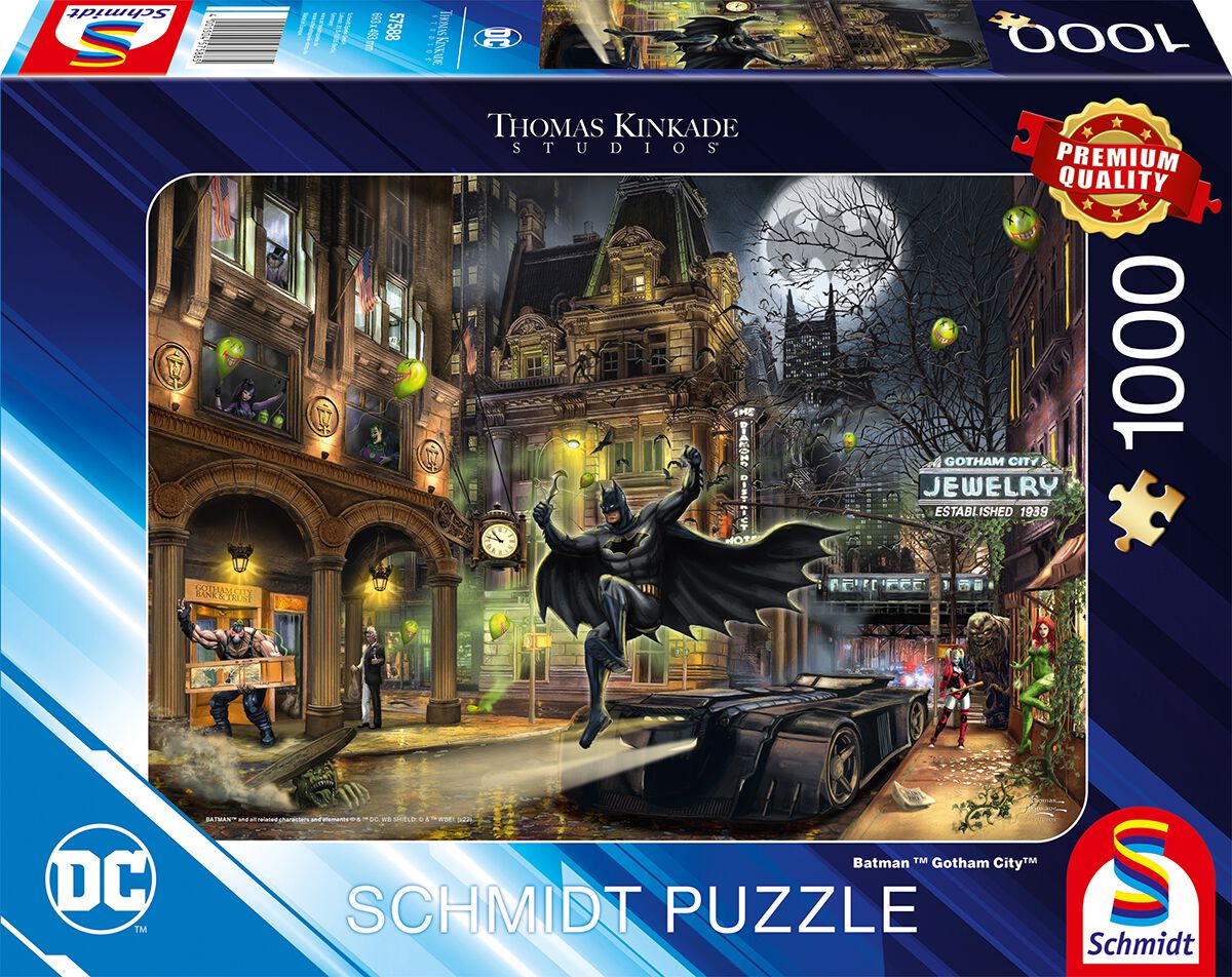 Batman Thomas Kinkade Studios - Batman - Gotham City Puzzle multicolor
