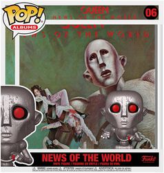 News Of The World (Pop! Albums) Vinyl Figur 06, Queen, Funko Pop!