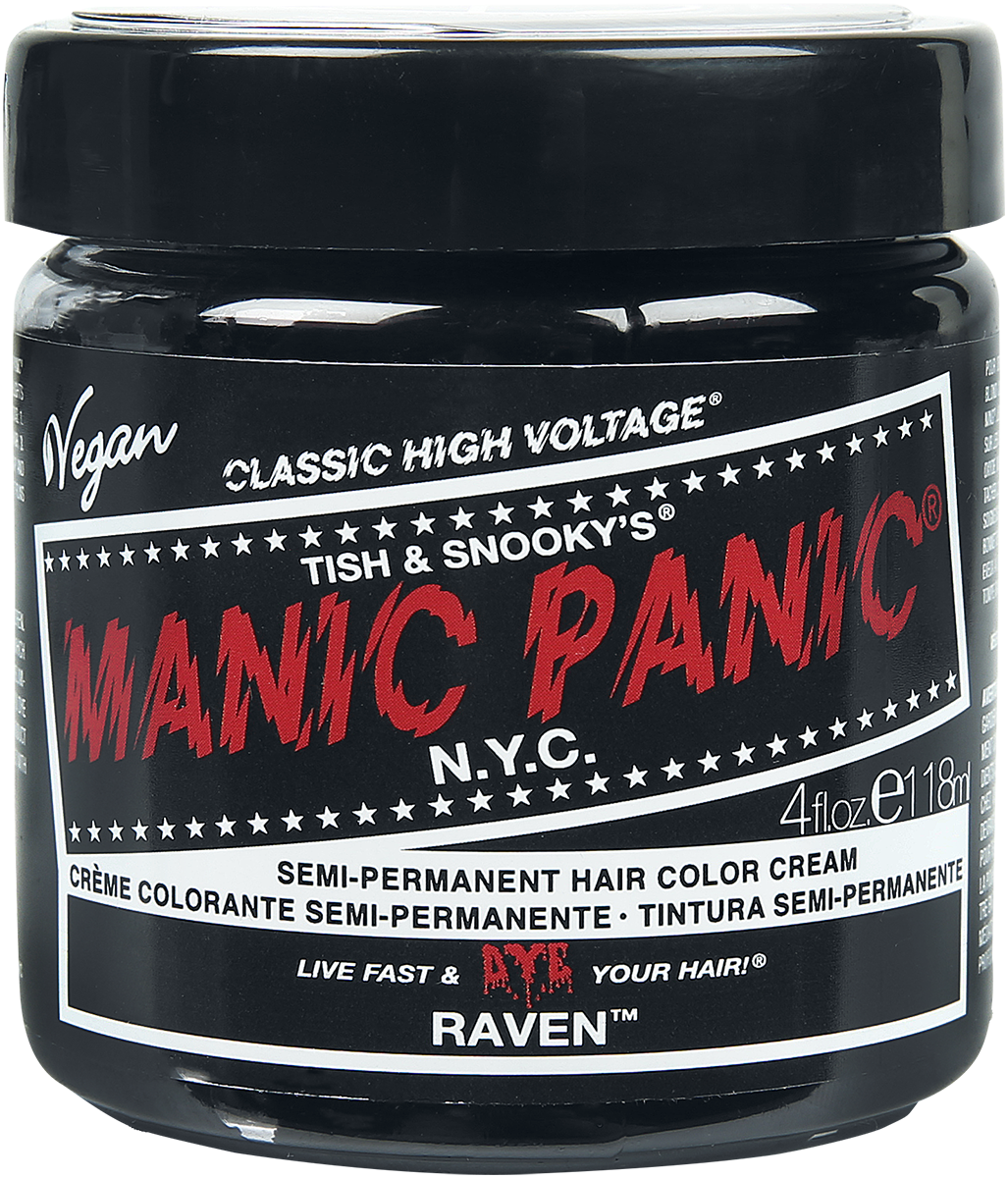 Manic Panic - Raven Black - Classic - Haar-Farben - schwarz