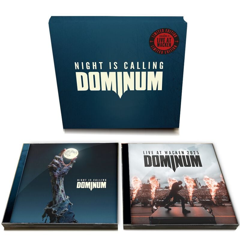 Night is Calling von Dominum - 2-CD (Jewelcase)
