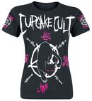 Black Cat, Cupcake Cult, T-Shirt