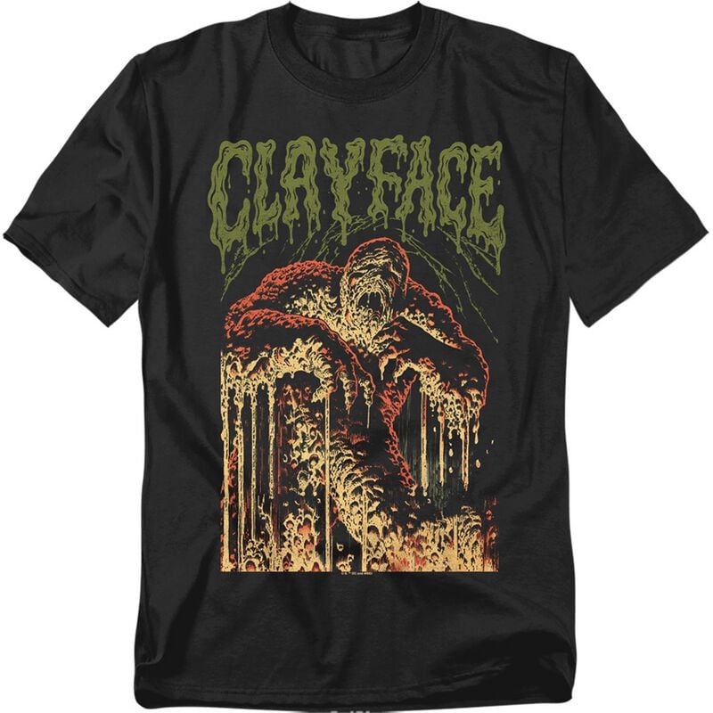 Batman - DC Comics T-Shirt - Batman x Clayface Drip - M bis 5XL - für Männer - Größe XXL - schwarz  - Lizenzierter Fanartikel