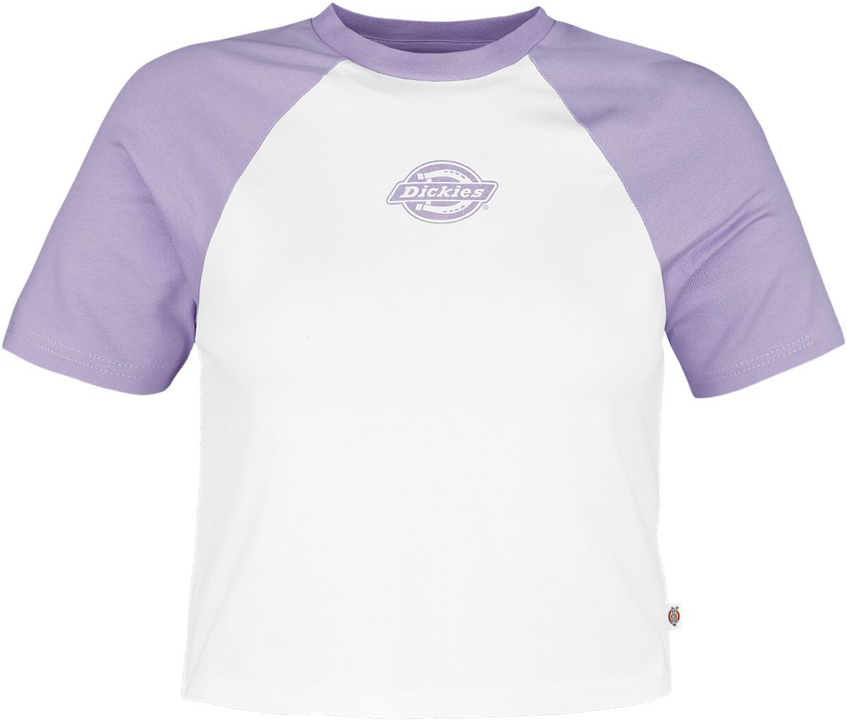 Dickies T-Shirt - Sodaville Tee - XS bis L - für Damen - Größe L - lila/weiß