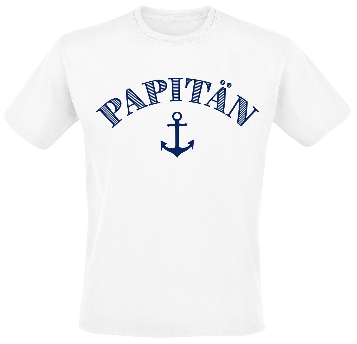Familie & Freunde Papitän T-Shirt weiß Familie & Freunde Papitän T-Shirt weiß