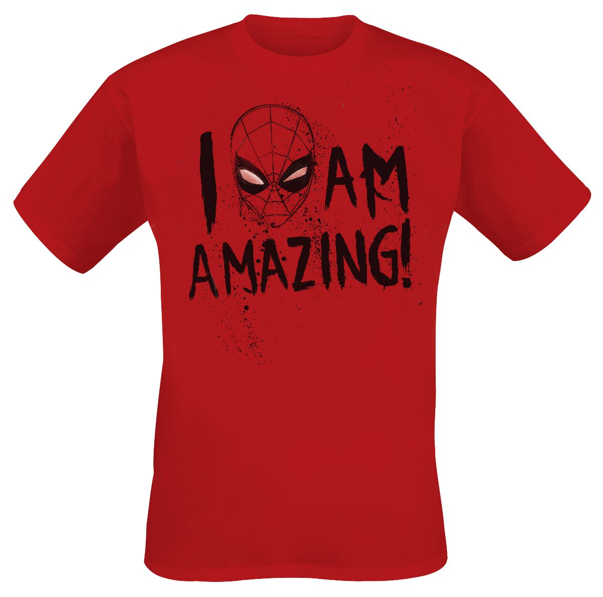 Spider Man Amazing Spiderman T Shirt rot  - Onlineshop EMP
