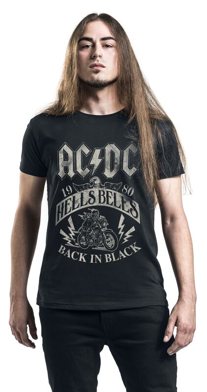 Große Größen Männer Hells Bells 1980 | AC/DC T-Shirt