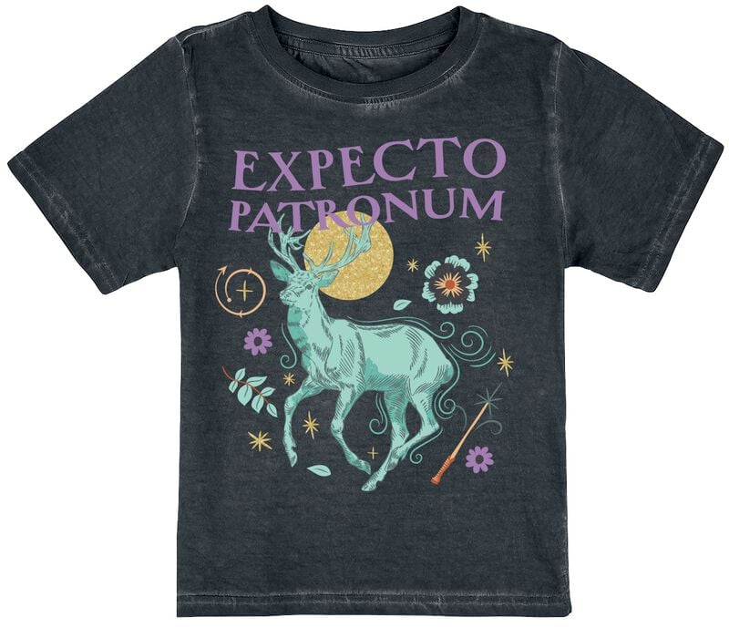 Harry Potter T-Shirt - Kids - Expecto Patronum - 104 bis 116 - Größe 116 - multicolor  - EMP exklusives Merchandise!