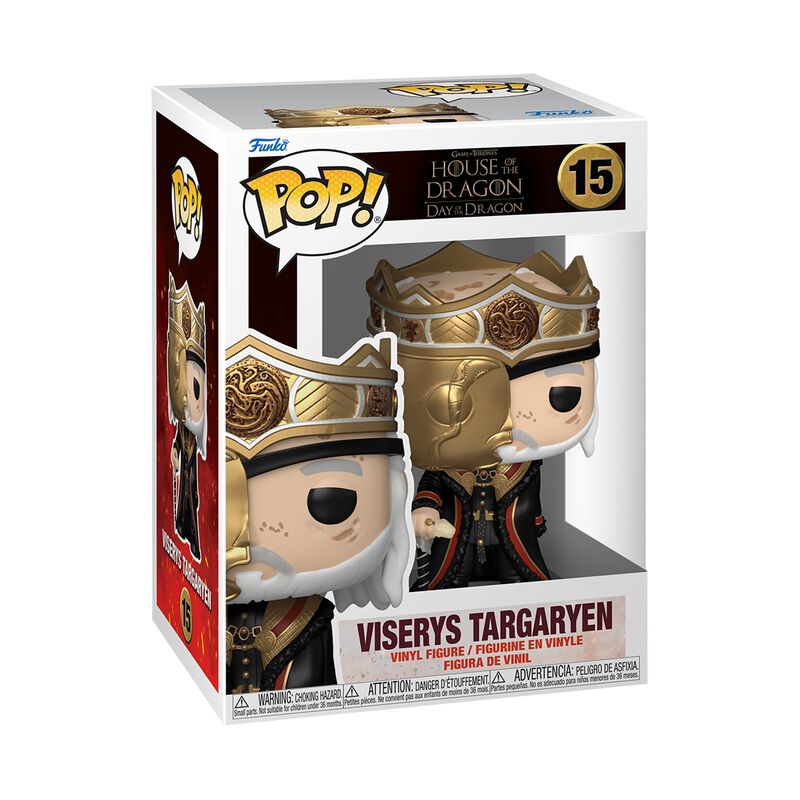 Viserys Targaryen (Chase Edition möglich!) Vinyl Figur 15