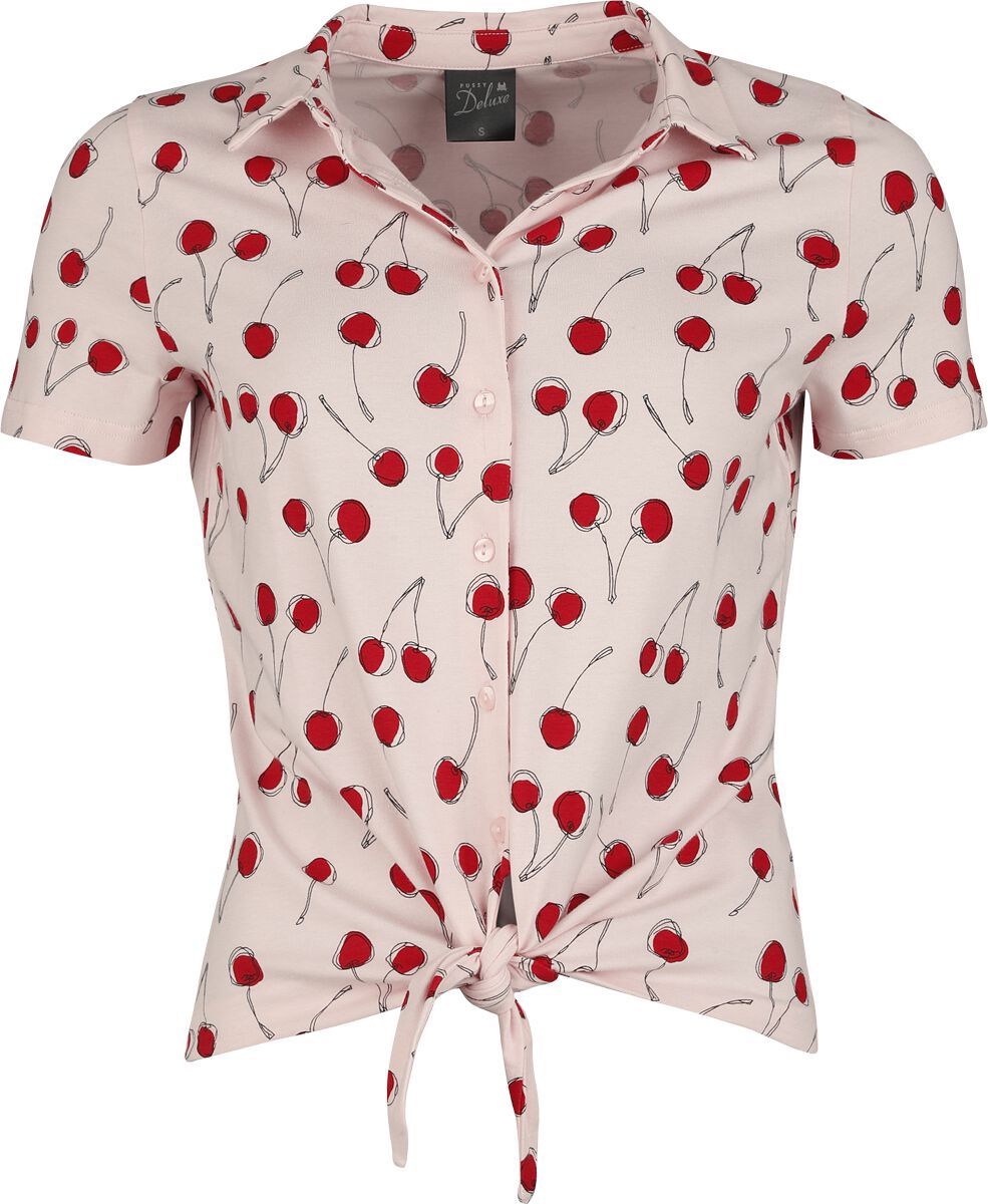 4069225050777 - Cherry Binding Blouse Bluse rosa in XL