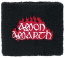 Red Flame - Wristband, Amon Amarth, Schweißband