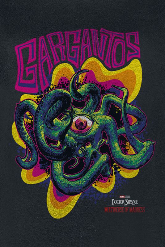 Filme & Serien Filme In the Multiverse of Madness - Colorful Gargantos | Doctor Strange T-Shirt