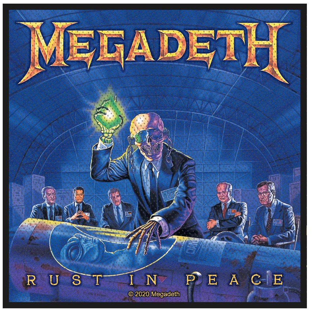 Megadeth - Rust In Peace - Patch - multicolor