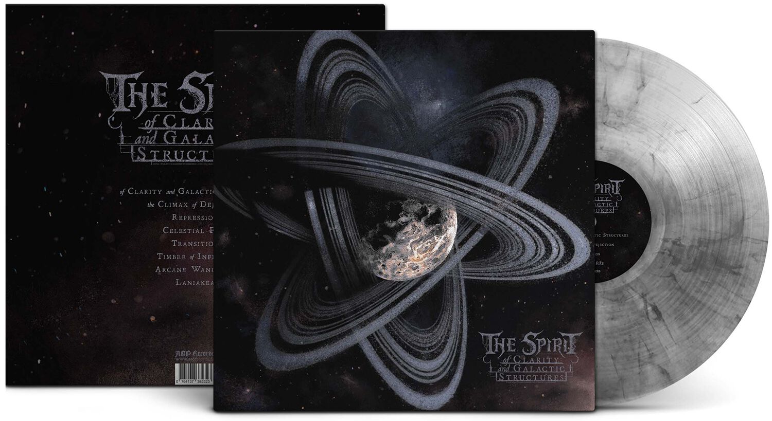 Image of The Spirit Of Clarity and galactic structures LP farbig
