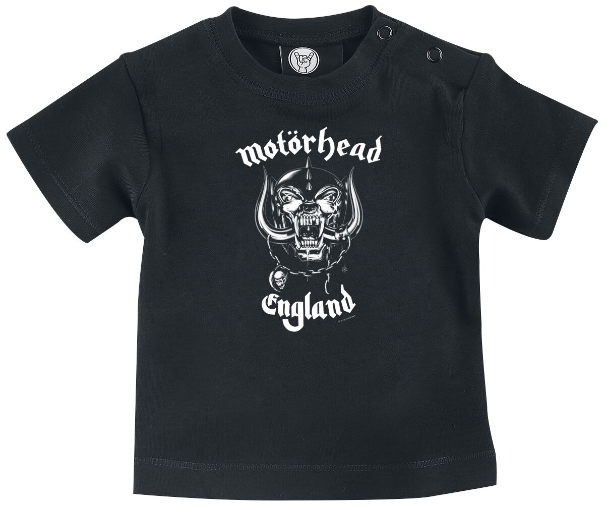Motörhead England Baby T-Shirt black