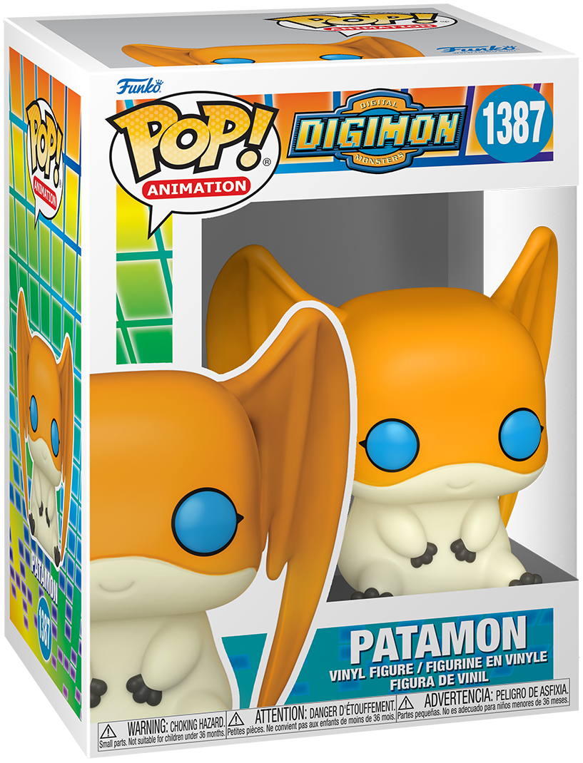 Digimon - Patamon Vinyl Figur 1387 - Funko Pop! Figur - multicolor