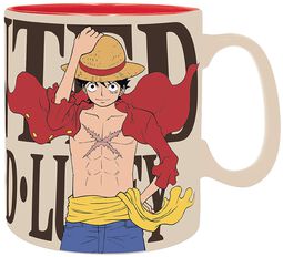 Luffy & Wanted, One Piece, Tasse