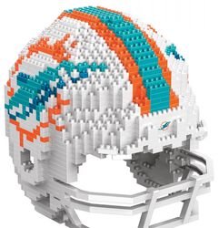 Miami Dolphins - 3D BRXLZ - Replika Helm