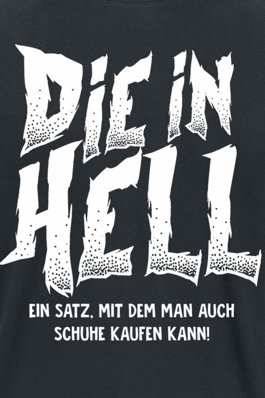Große Größen Männer Die In Hell | Sprüche T-Shirt