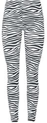 Leggings mit Zebramuster