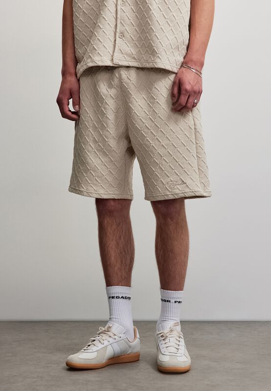 Short - Jovren Structured Shorts - S bis XXL - für Männer - Größe XL - creme - Männer - male