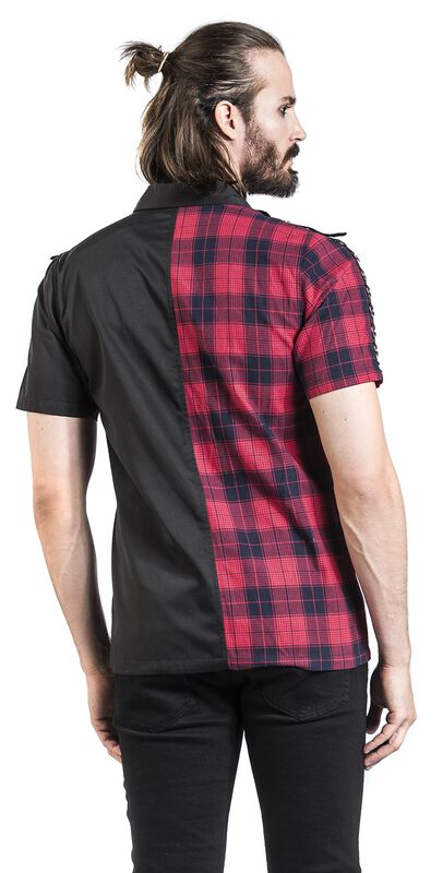 Markenkleidung Jawbreaker Split Shirt | Jawbreaker Kurzarmhemd