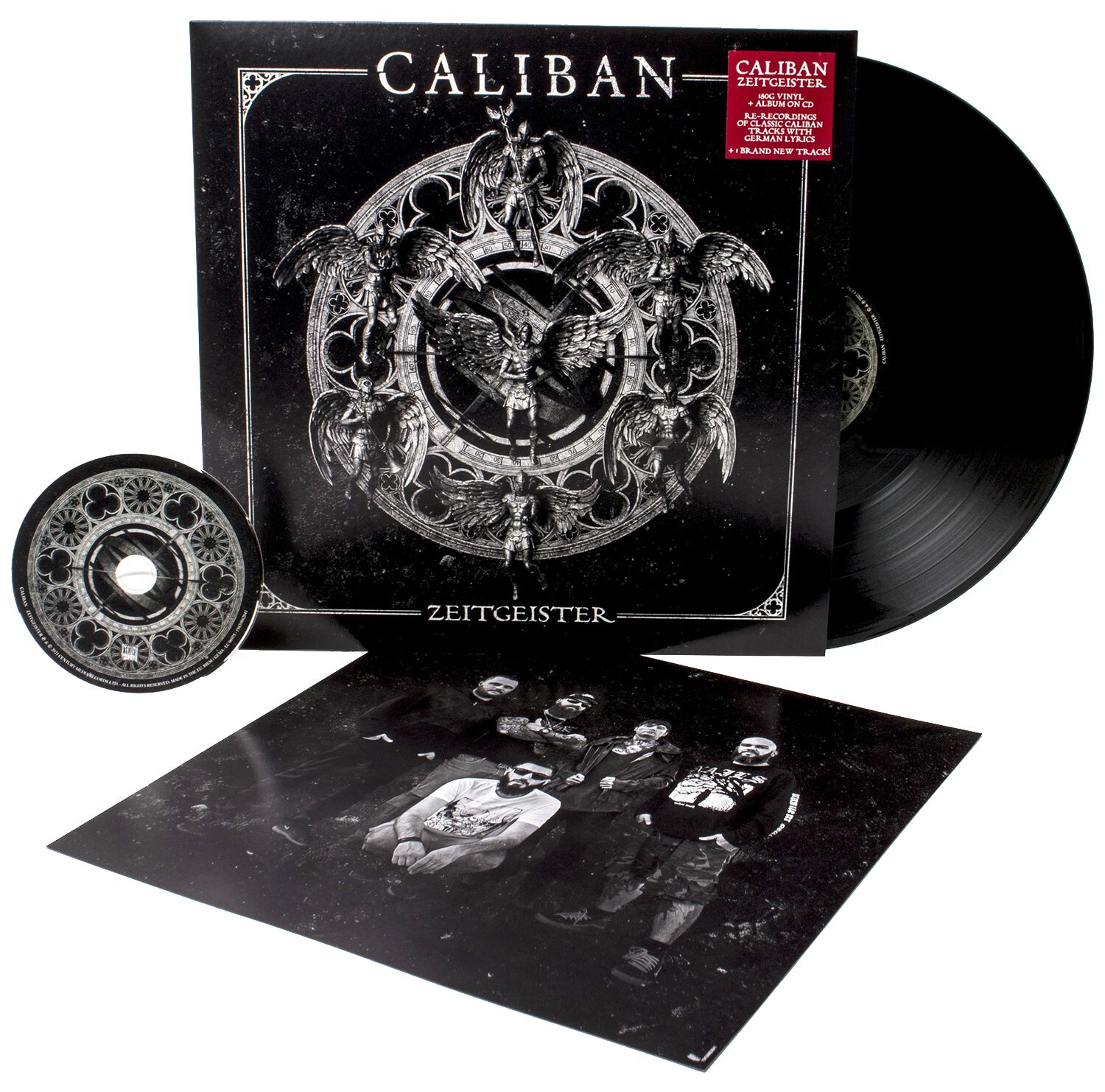 Image of Caliban Zeitgeister LP & CD schwarz