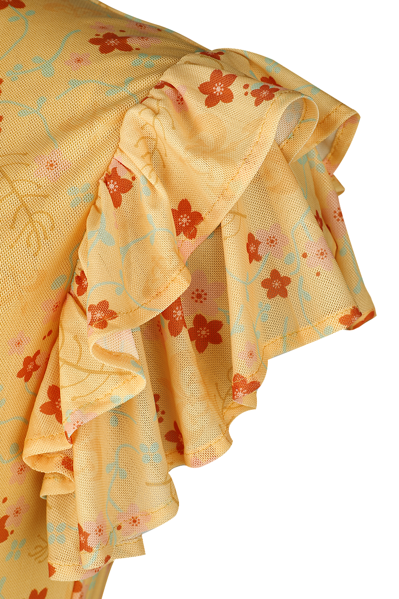 Star Wars Padme Naboo Langes Kleid allover