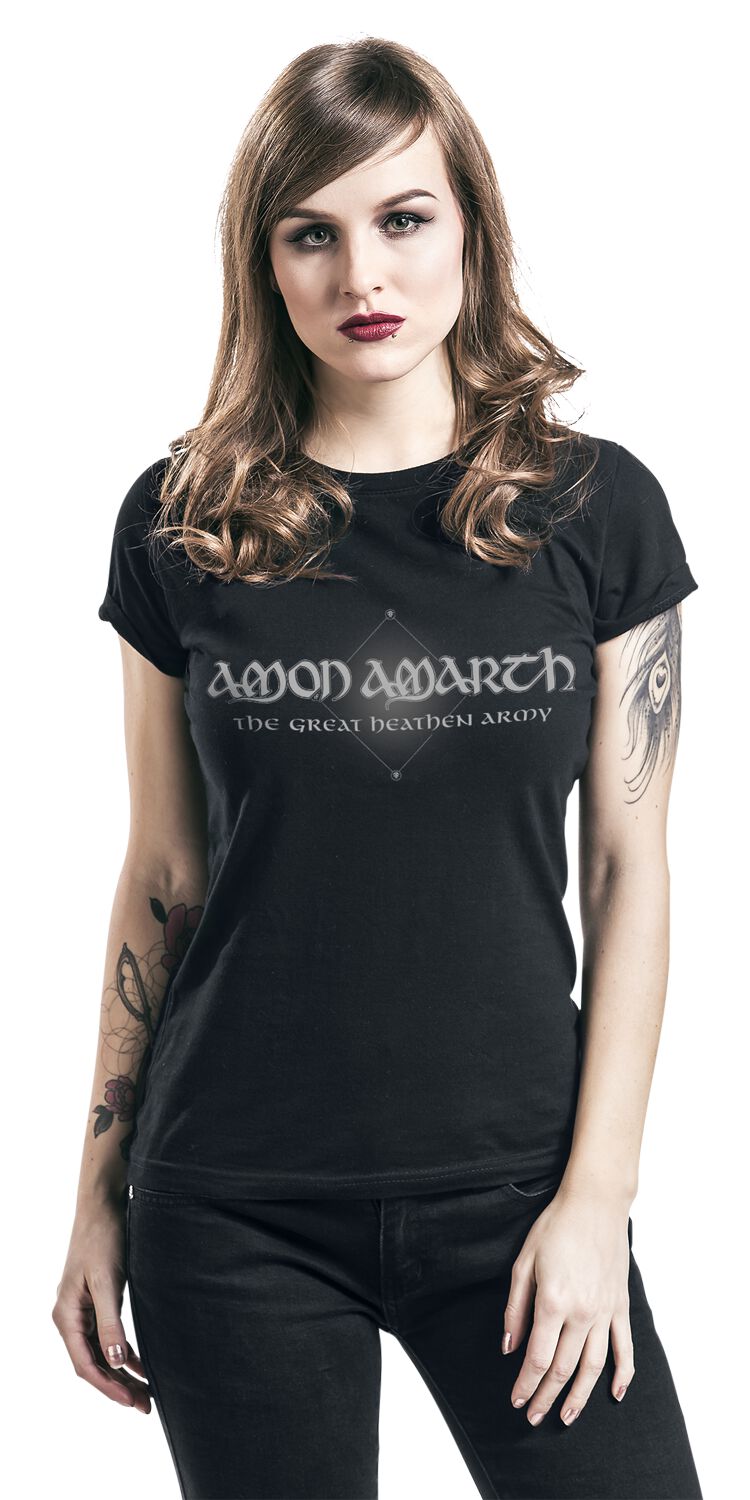 Great Heathen Army Logo T-Shirt schwarz von Amon Amarth RN9419