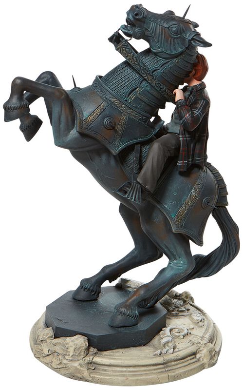 Filme & Serien Harry Potter Ron on a Chess Horse Masterpiece Figurine | Harry Potter Sammelfiguren