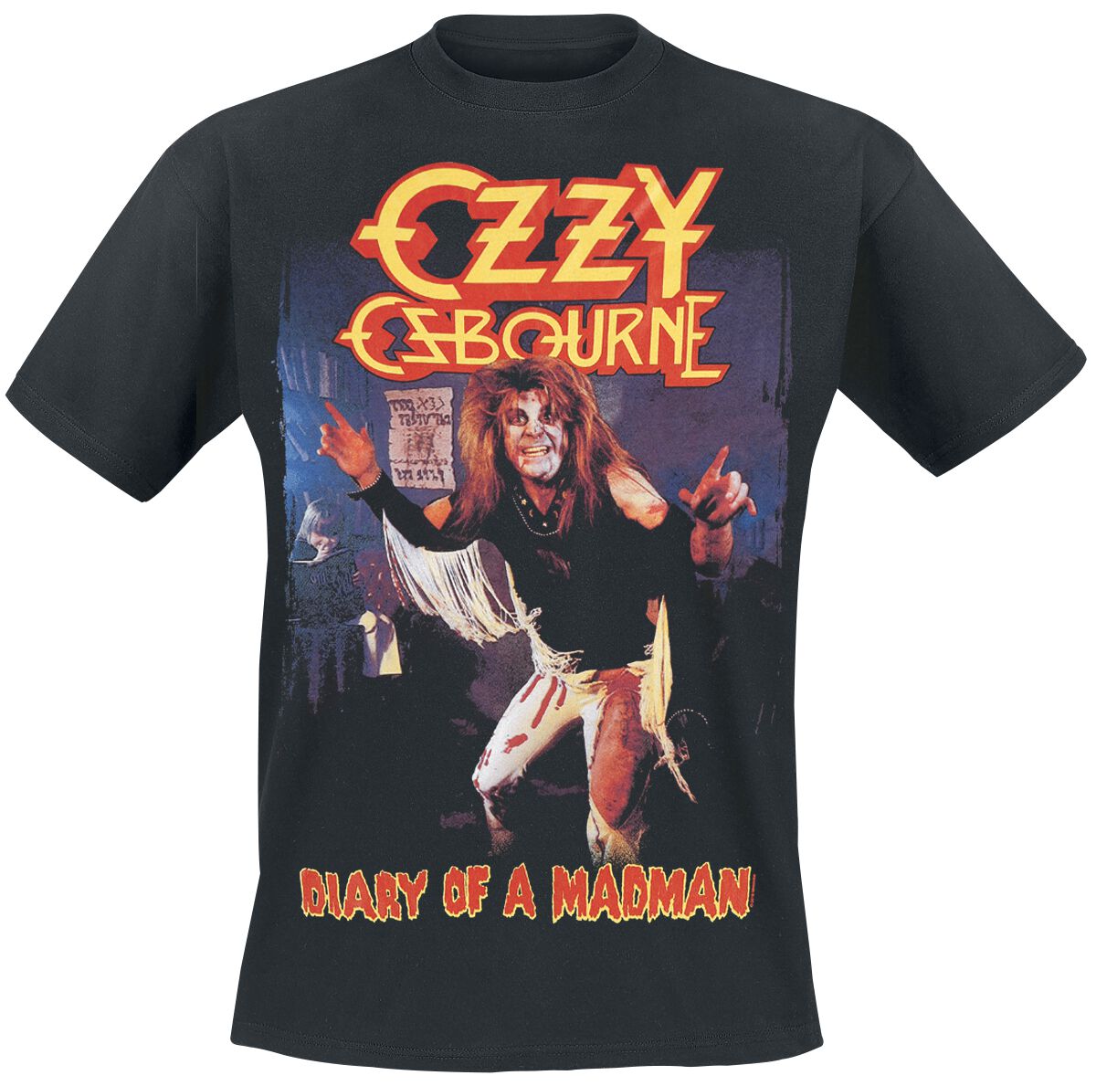Image of Ozzy Osbourne Diary Of A Madman Album T-Shirt schwarz