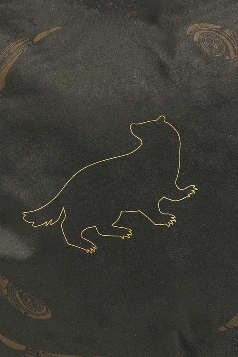 Harry Potter Hufflepuff Kissen grau gelb
