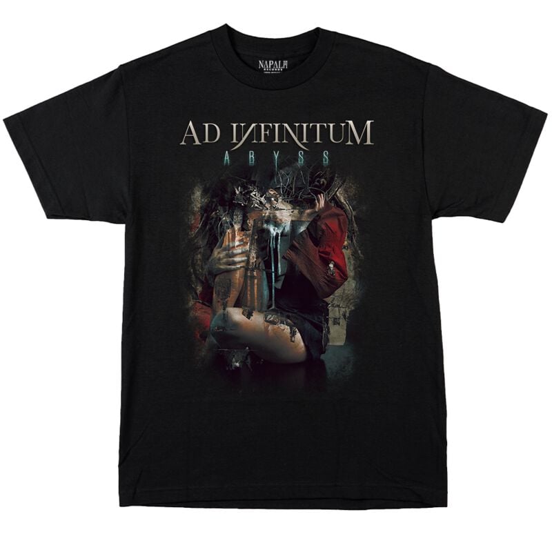 Ad Infinitum T-shirt - Abyss - S tot XXL - voor Mannen - zwart