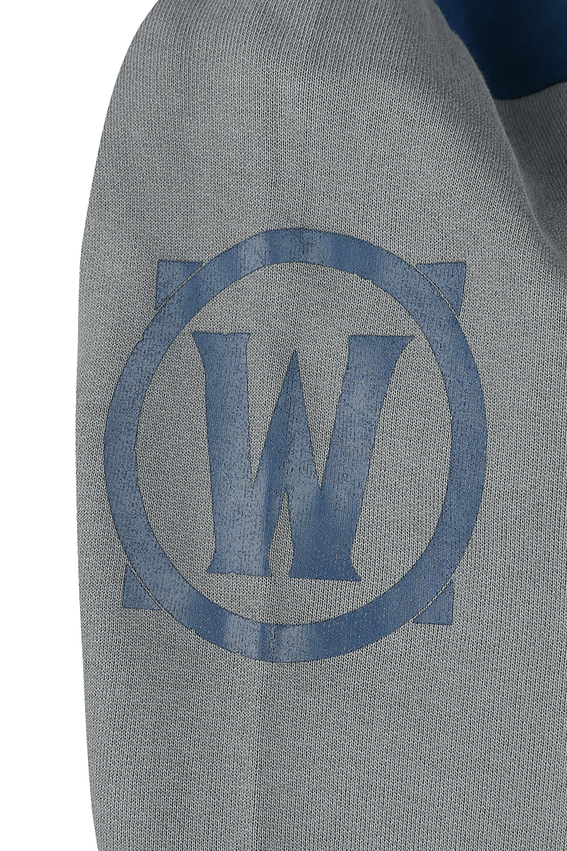 World Of Warcraft Alliance Pride Kapuzenjacke blau grau