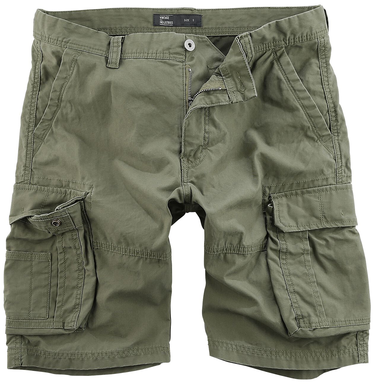 Image of Shorts di Vintage Industries - Rowing Short - S a 3XL - Uomo - verde oliva