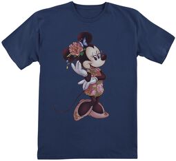 Kids - Minnie Floral, Mickey Mouse, T-Shirt