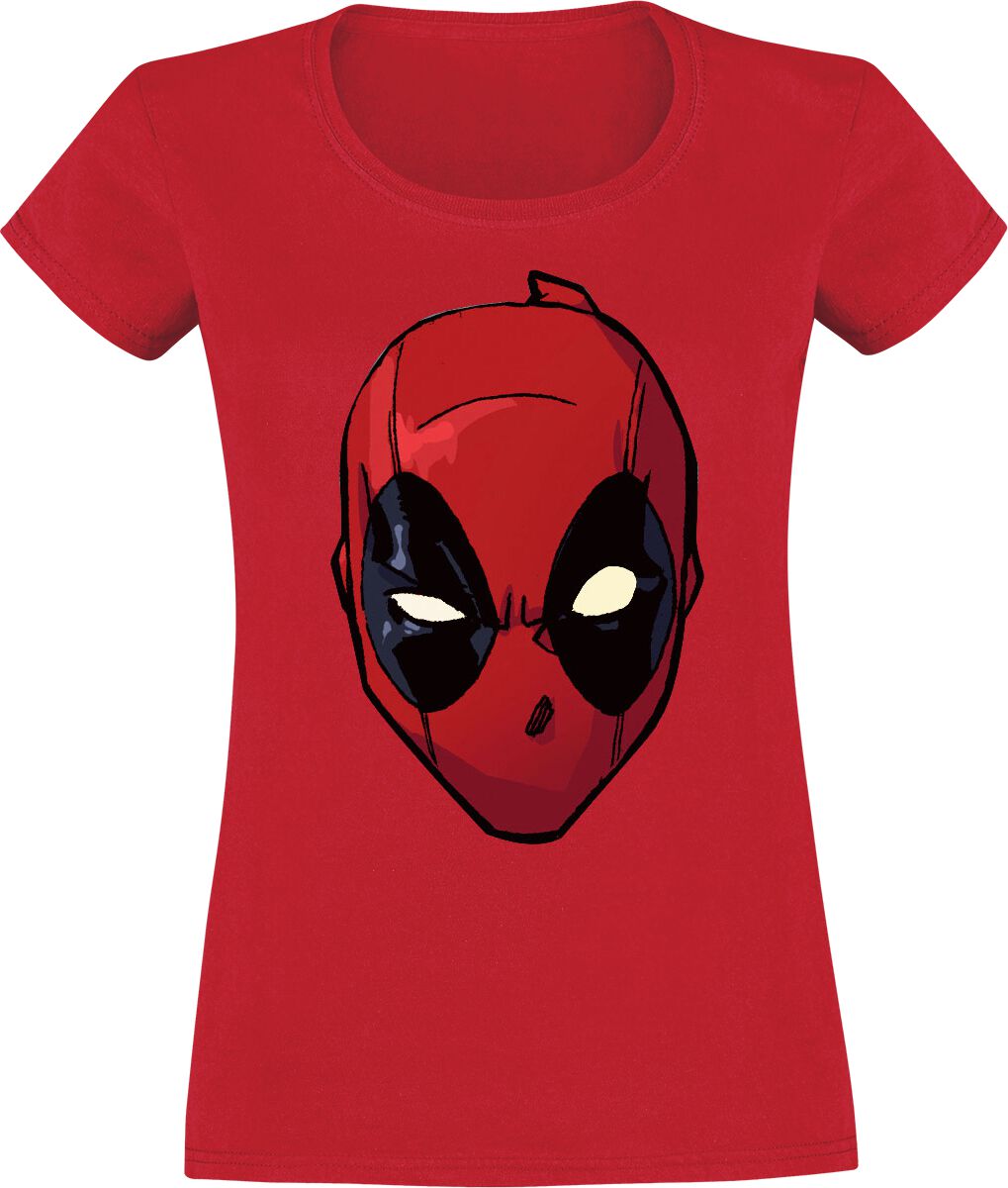Deadpool Red Dead T-Shirt red