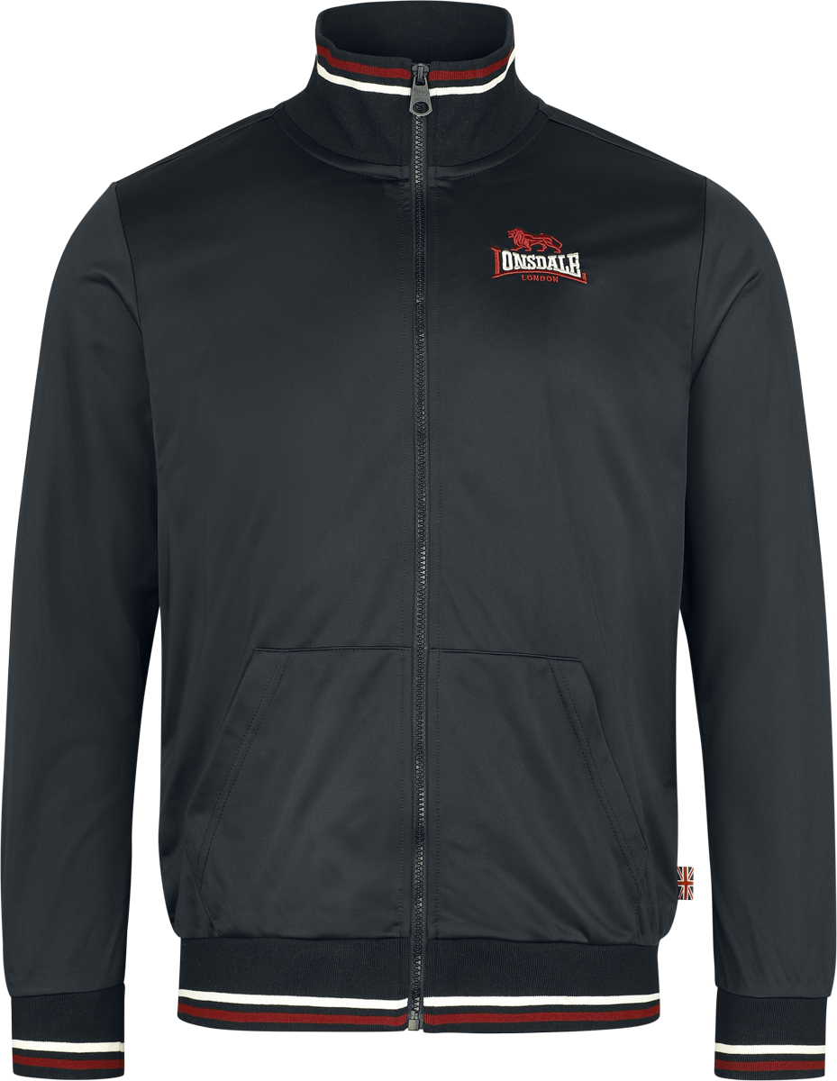 Lonsdale London  Tracksuit Top - Irthing - for Men - black