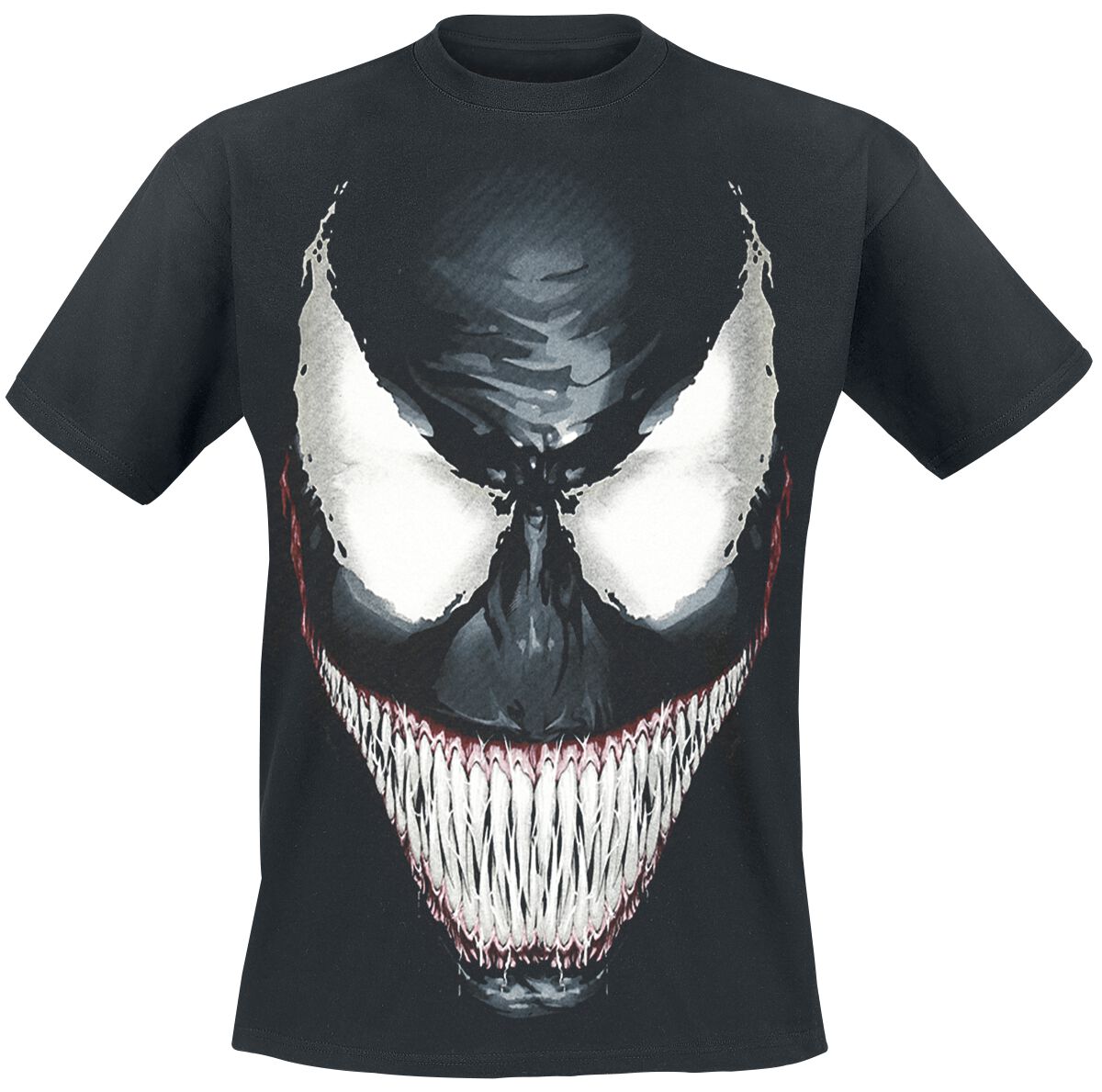 Venom (Marvel) furious T-Shirt schwarz in XL